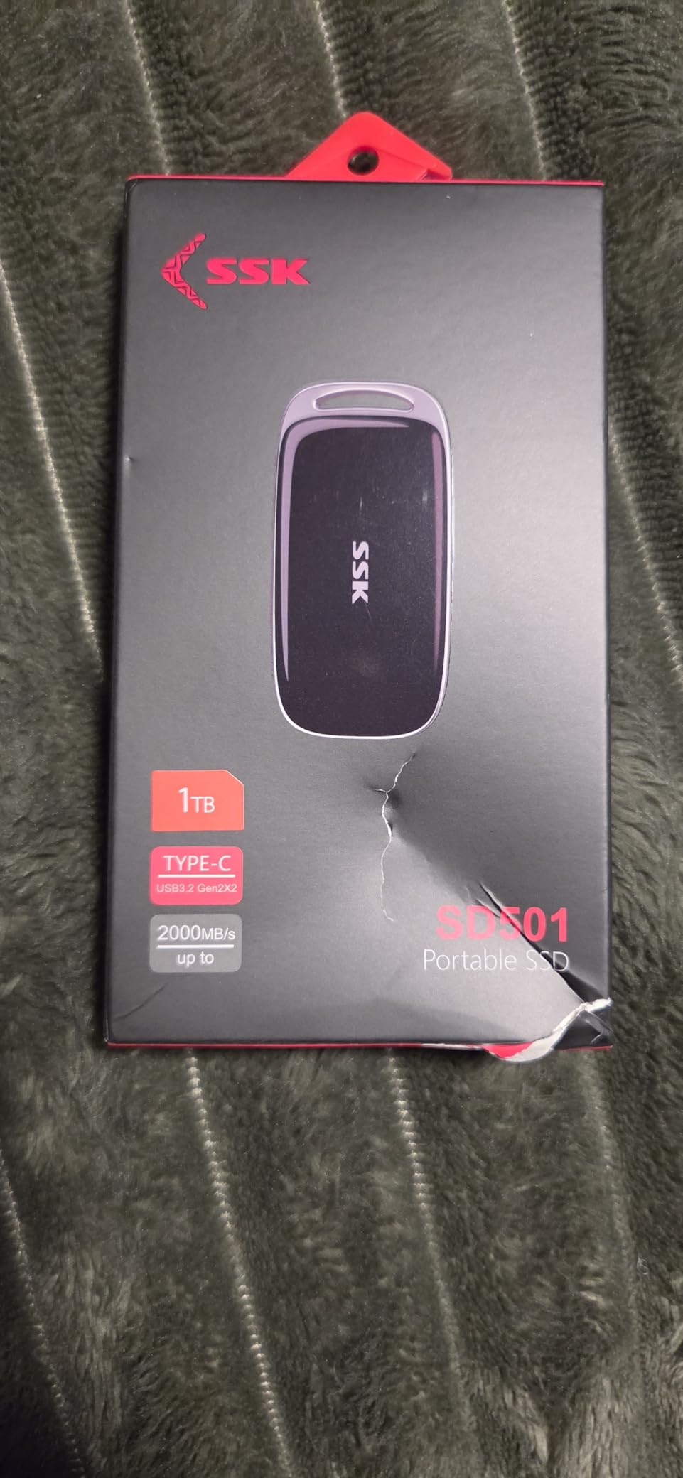 SSK 500GB Portable SSD External Solid State Hard Drive USB3.2 Gen2x2 20Gbps customer photo 1