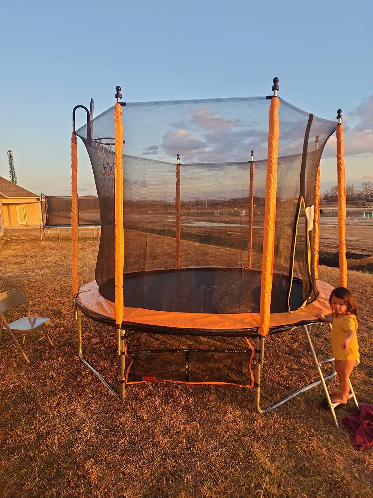 SkyBound 10ft 12ft 14ft 15ft 16ft Large Trampoline Outdoor Backyard ASTM Approved Trampolines for Kids & Adults customer photo 2