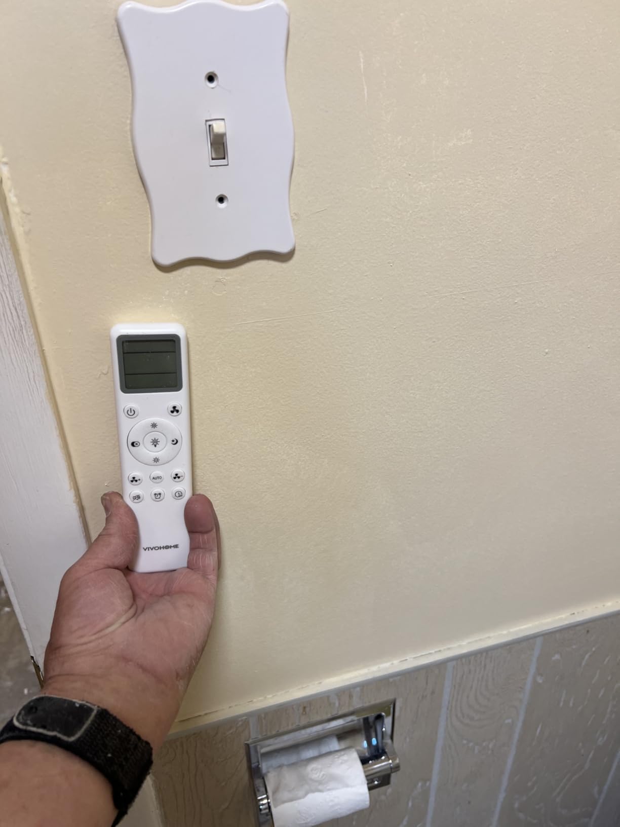 VIVOHOM Bathroom Exhaust Fan with Humidity Sensor, 240 CFM 6-Speed customer photo 1