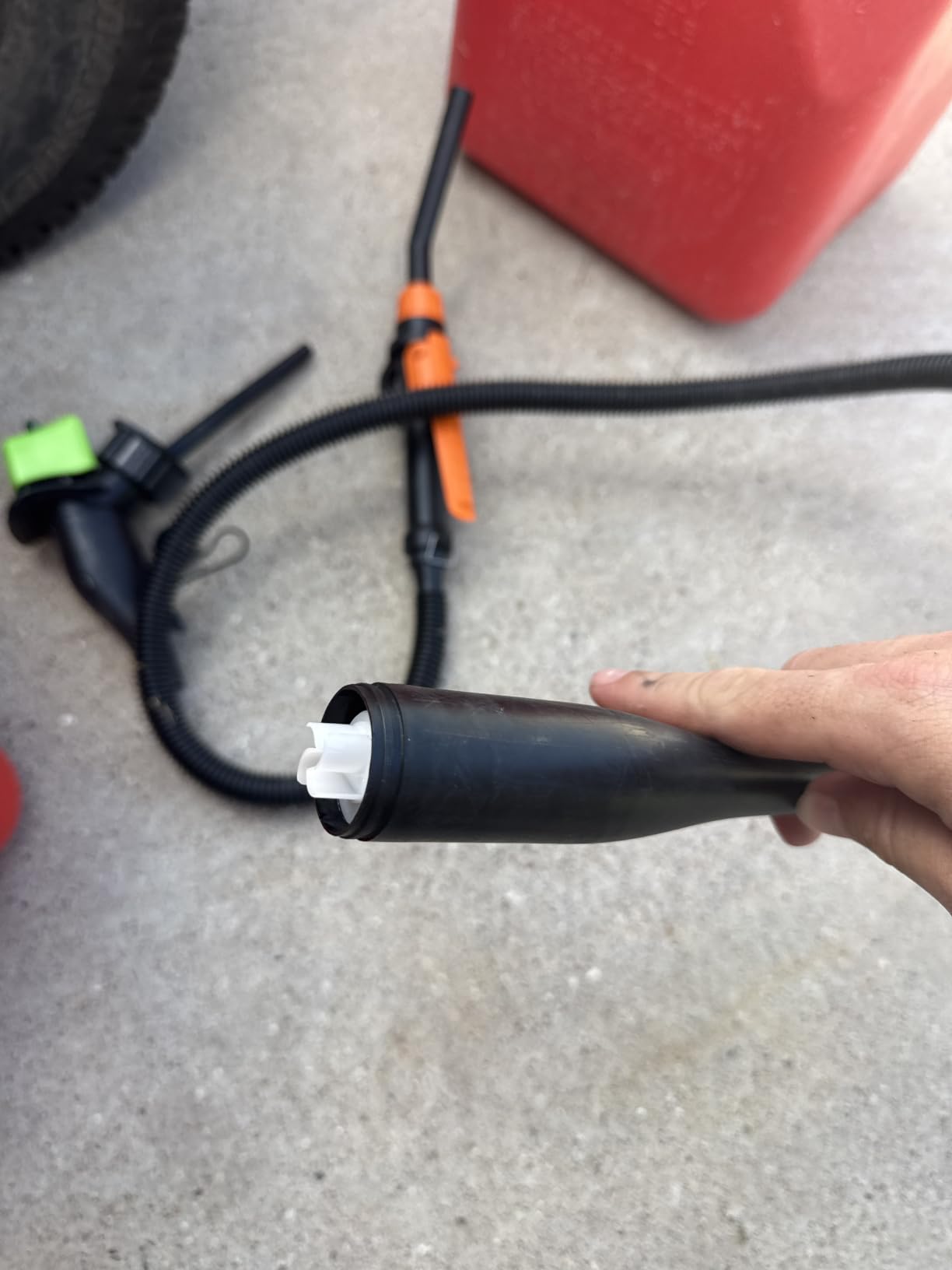 ANSE Rechargeable Fuel Transfer Pump Battery Powered Model X1 Ultra customer photo 2