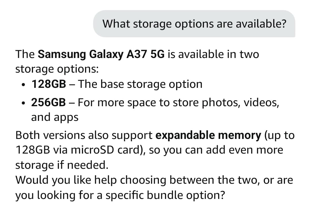 Samsung Galaxy A37 5G (2026), Unlocked Android Smartphone, 128GB, AMOLED Display, Triple Camera, IP68, Slim Phone, 5000mAh Battery, US Version, US 1 Yr Warranty, Awesome Charcoal customer photo 2