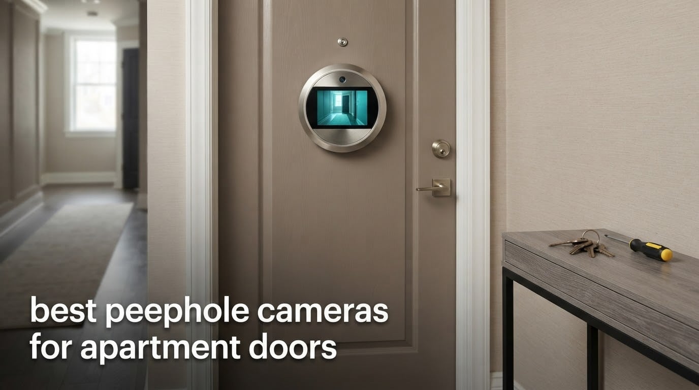 best peephole cameras for apartment doors