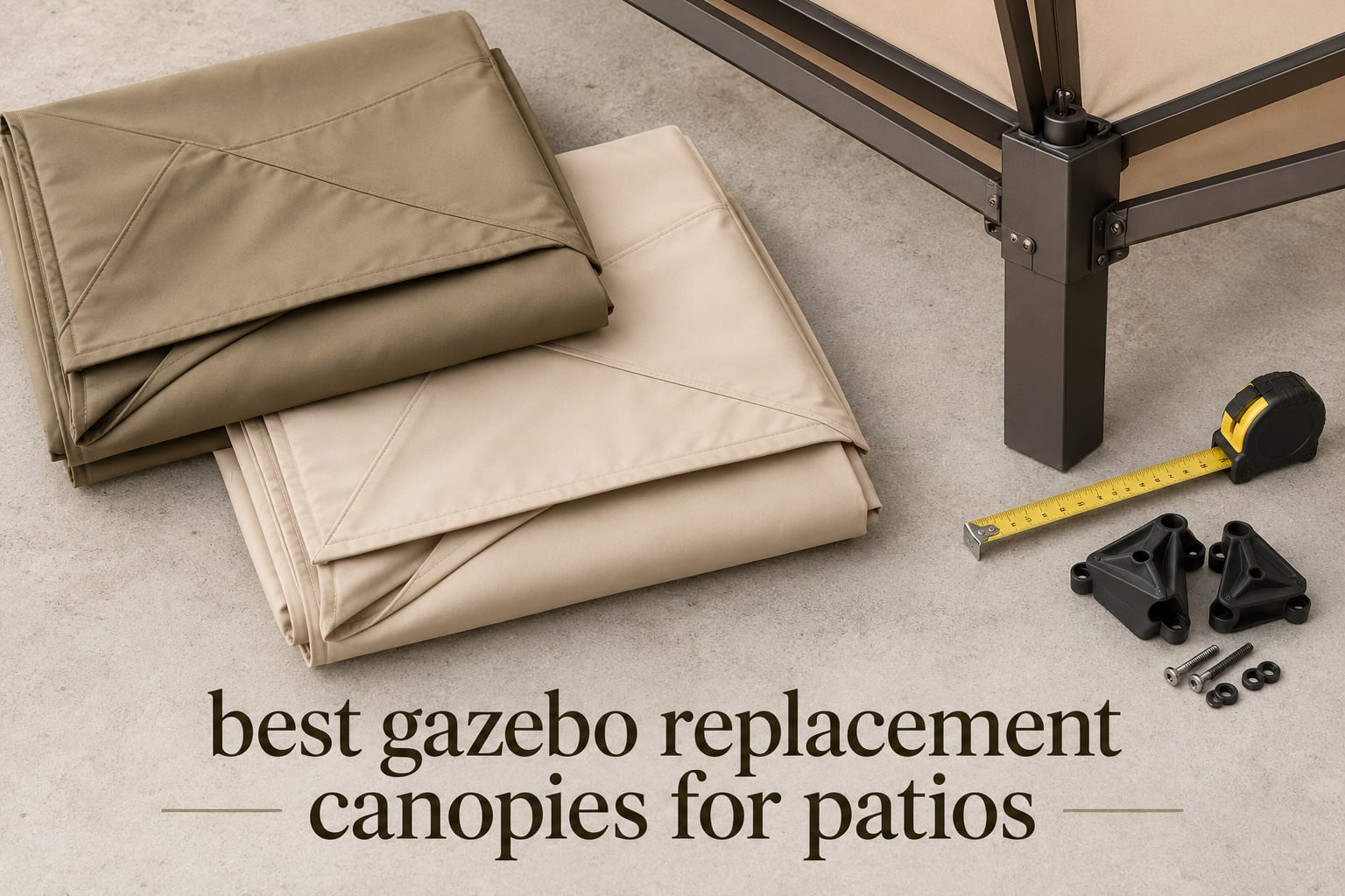 best gazebo replacement canopies for patios