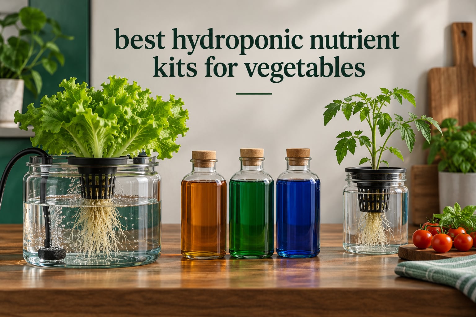 best hydroponic nutrient kits for vegetables