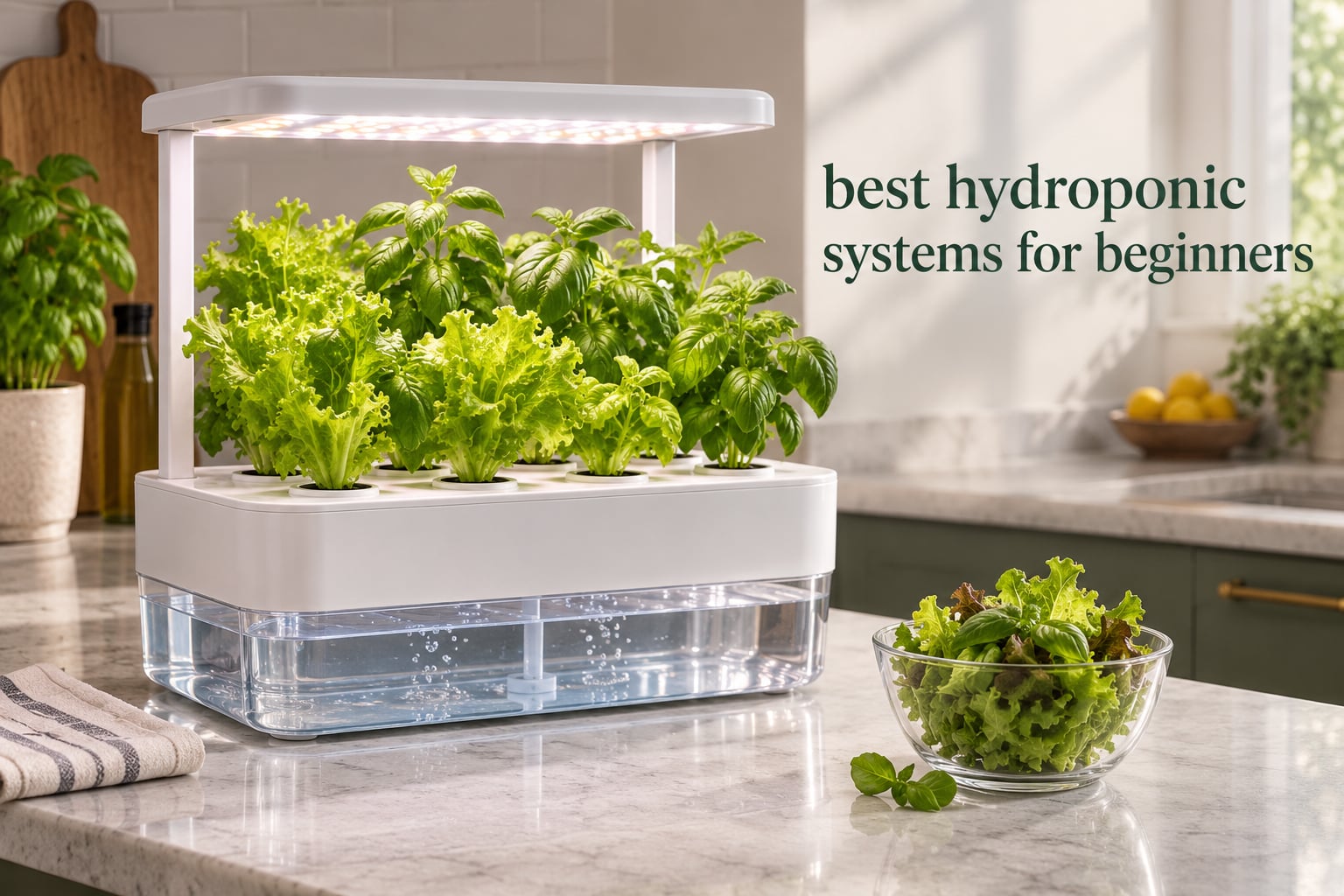 best hydroponic systems for beginners