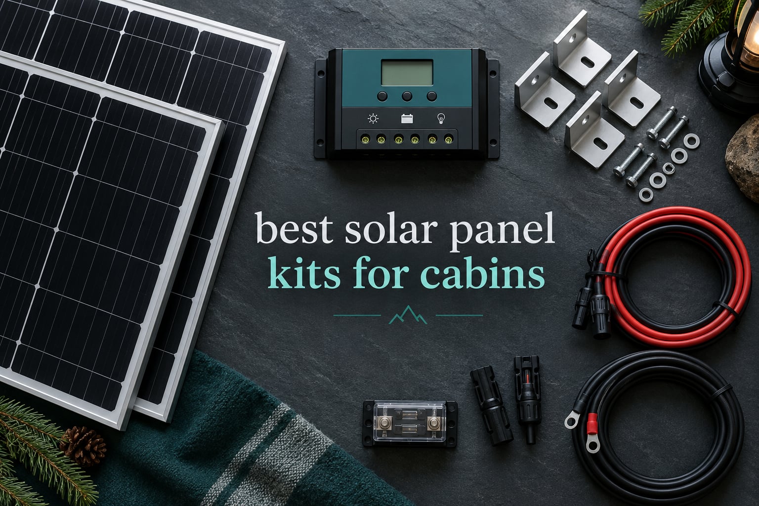 best solar panel kits for cabins