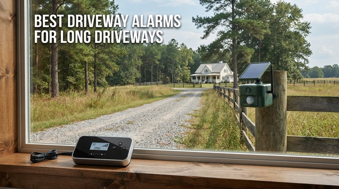 best driveway alarms for long driveways