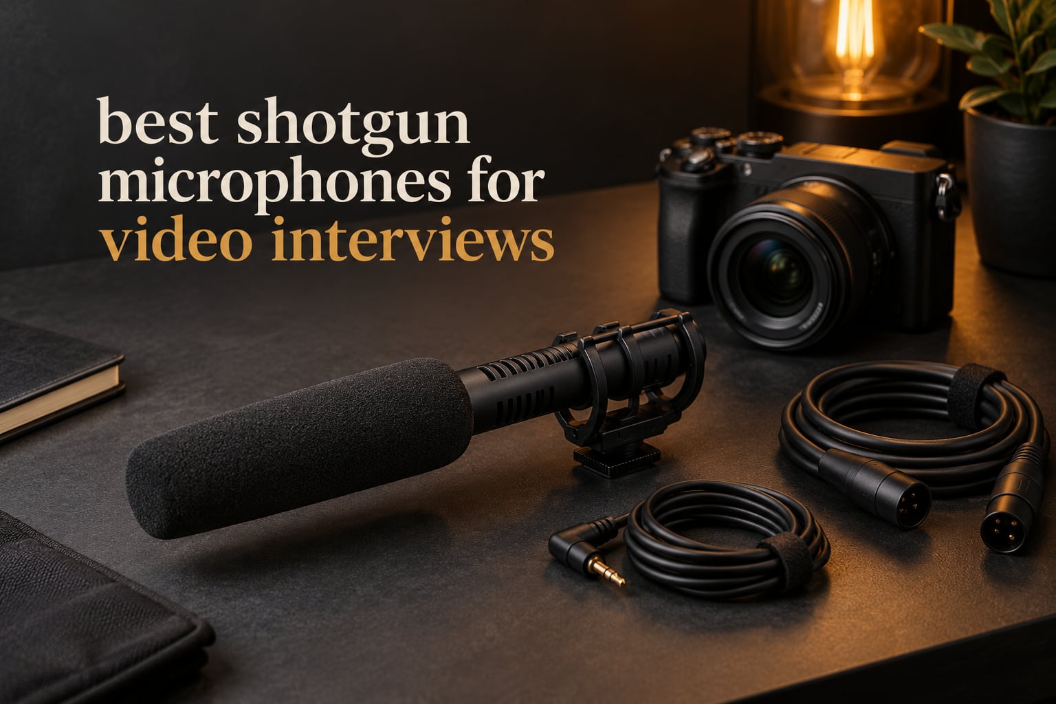 best shotgun microphones for video interviews