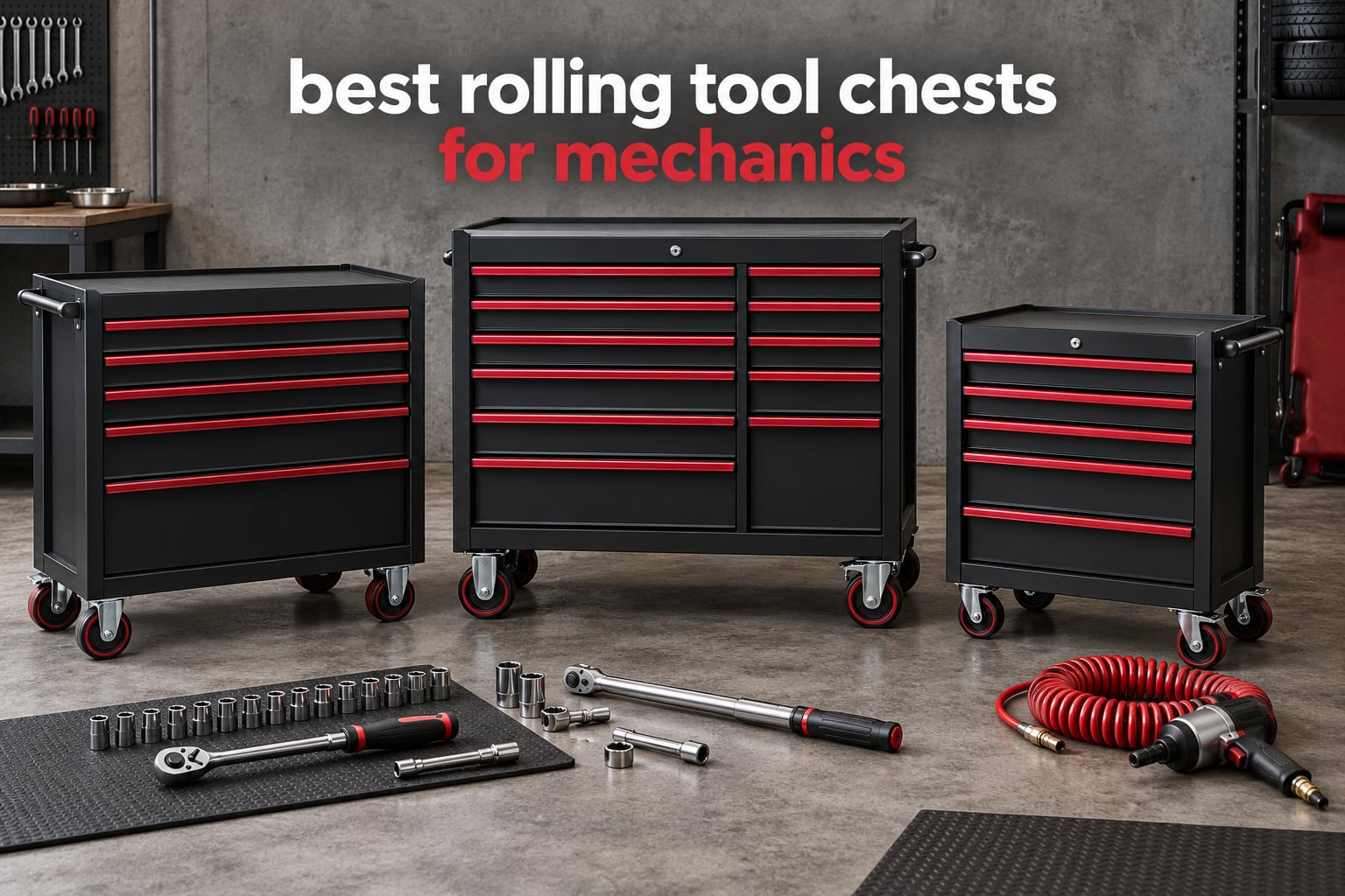 best rolling tool chests for mechanics