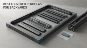 best louvered pergolas for backyards