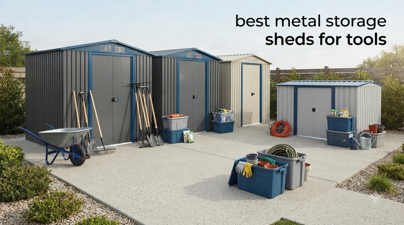 best metal storage sheds for tools