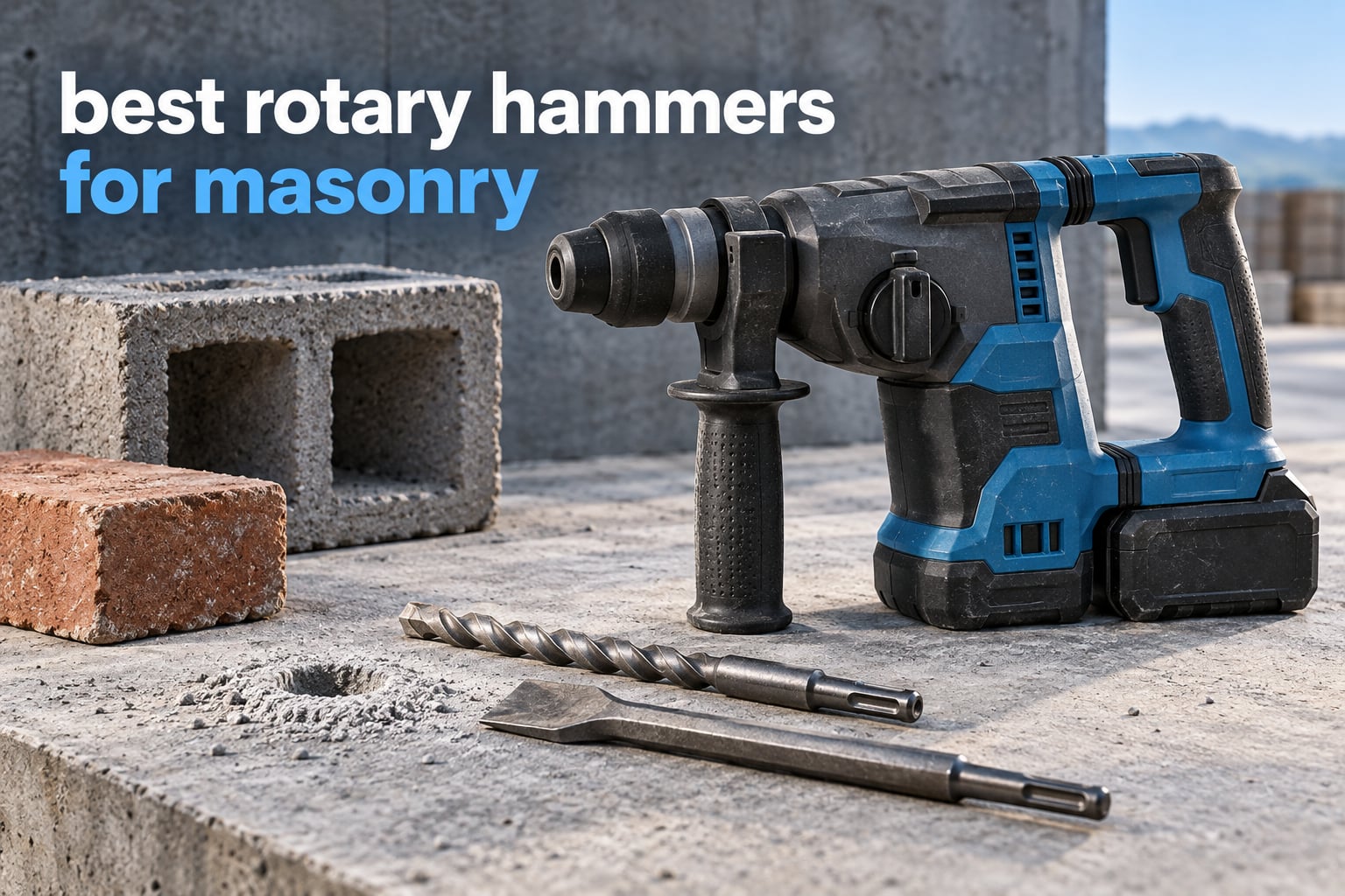 best rotary hammers for masonry