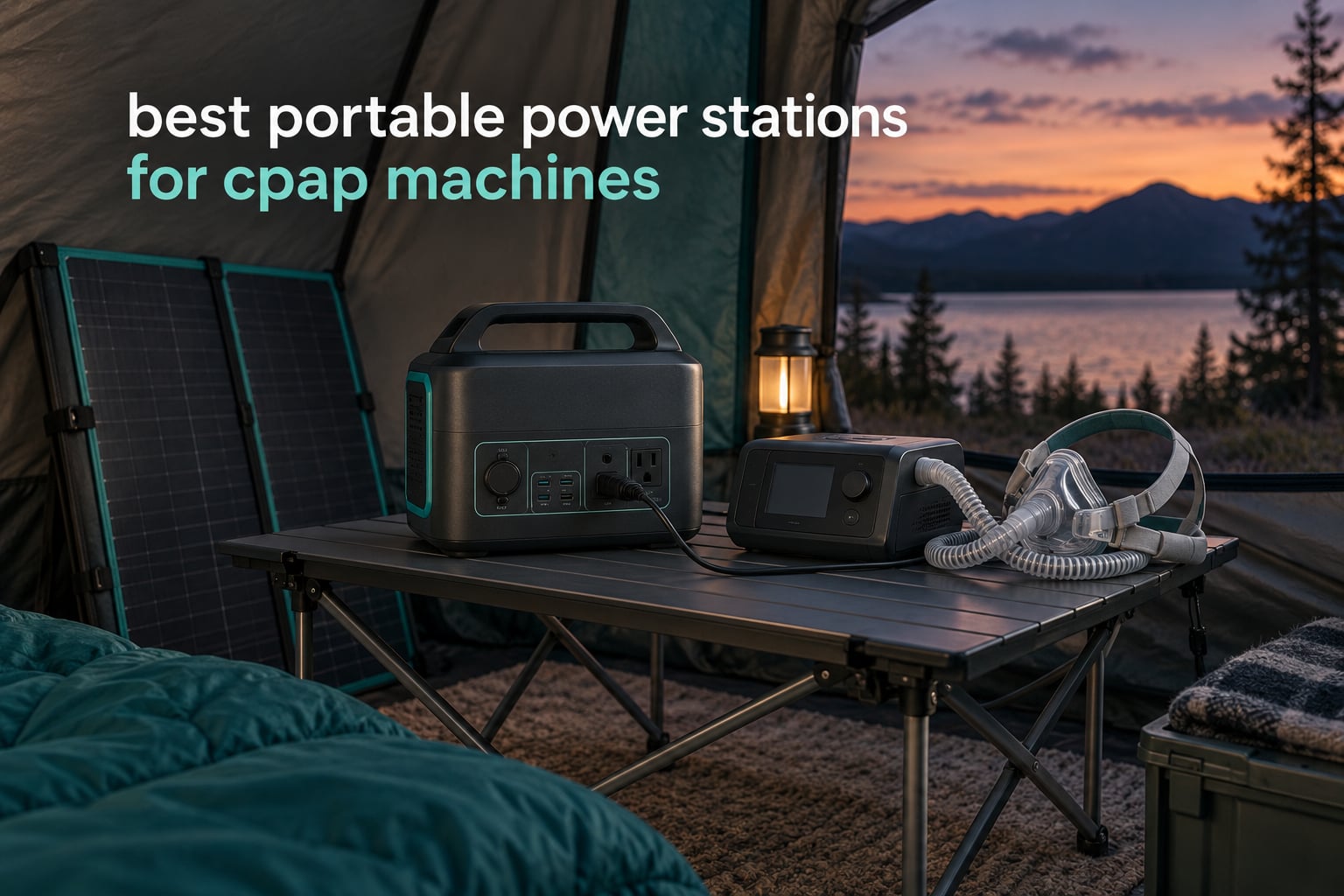 best portable power stations for cpap machines