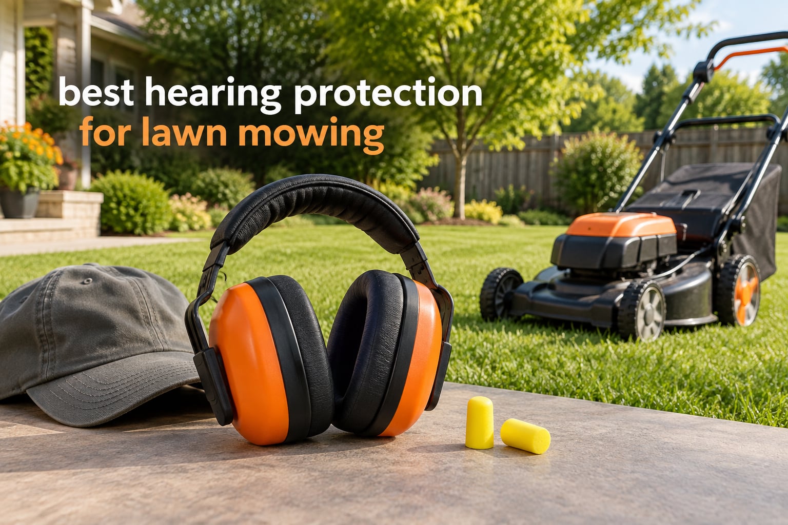 best hearing protection for lawn mowing