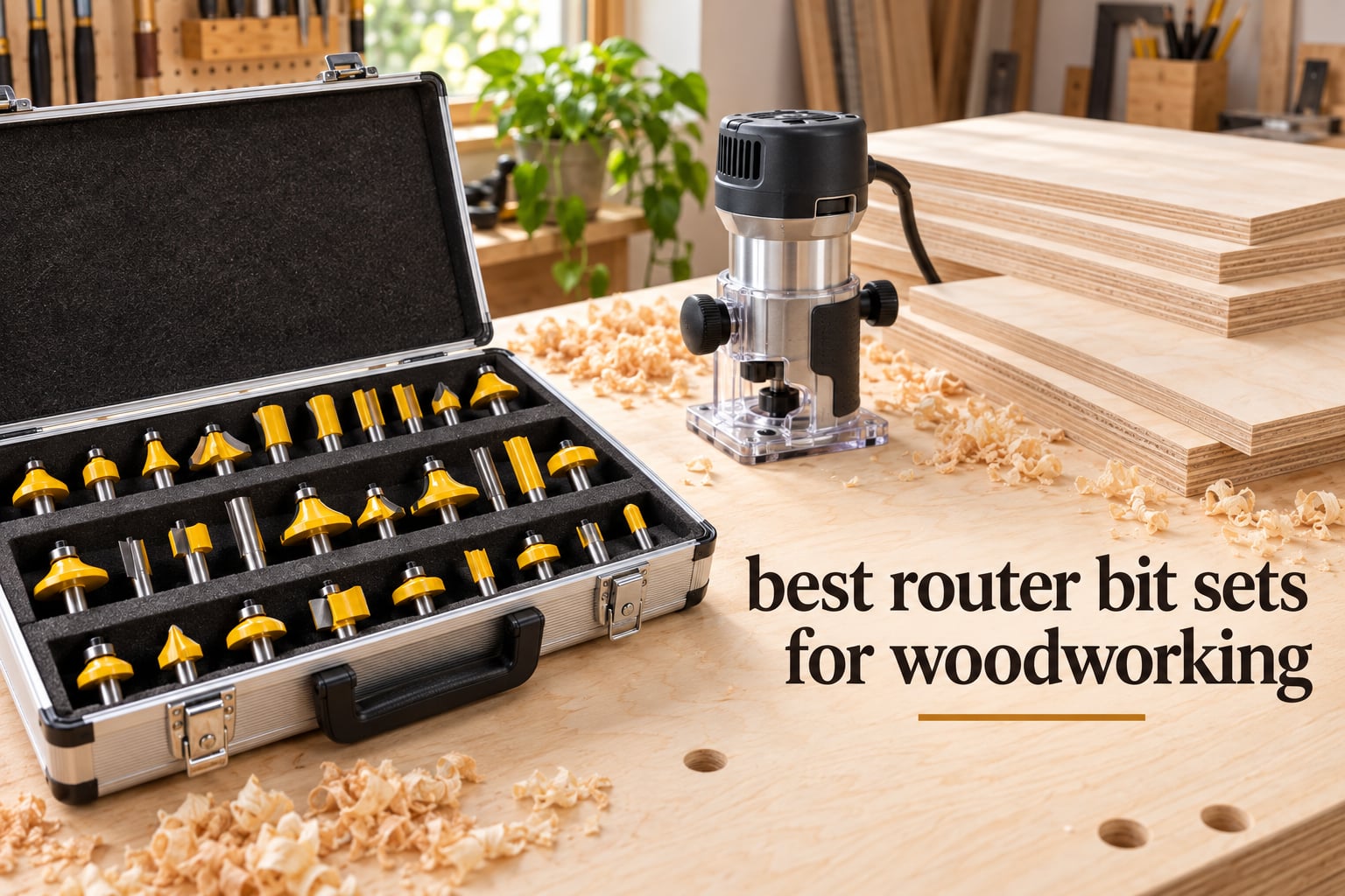 best router bit sets for woodworking