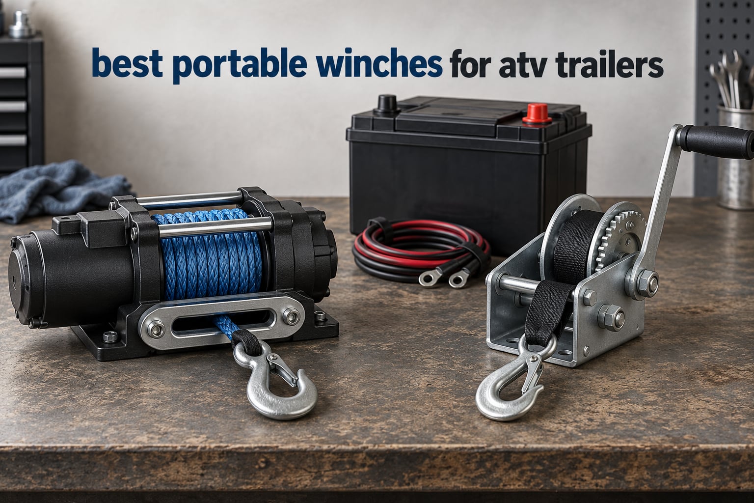 best portable winches for atv trailers