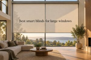 best smart blinds for large windows