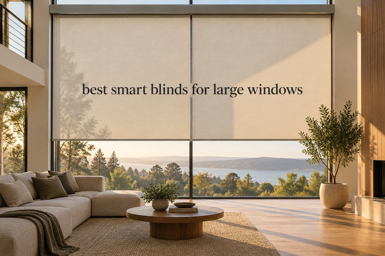 best smart blinds for large windows