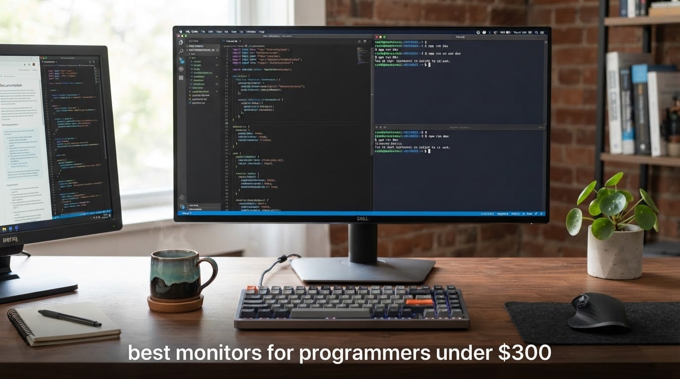 best monitors for programmers under $300