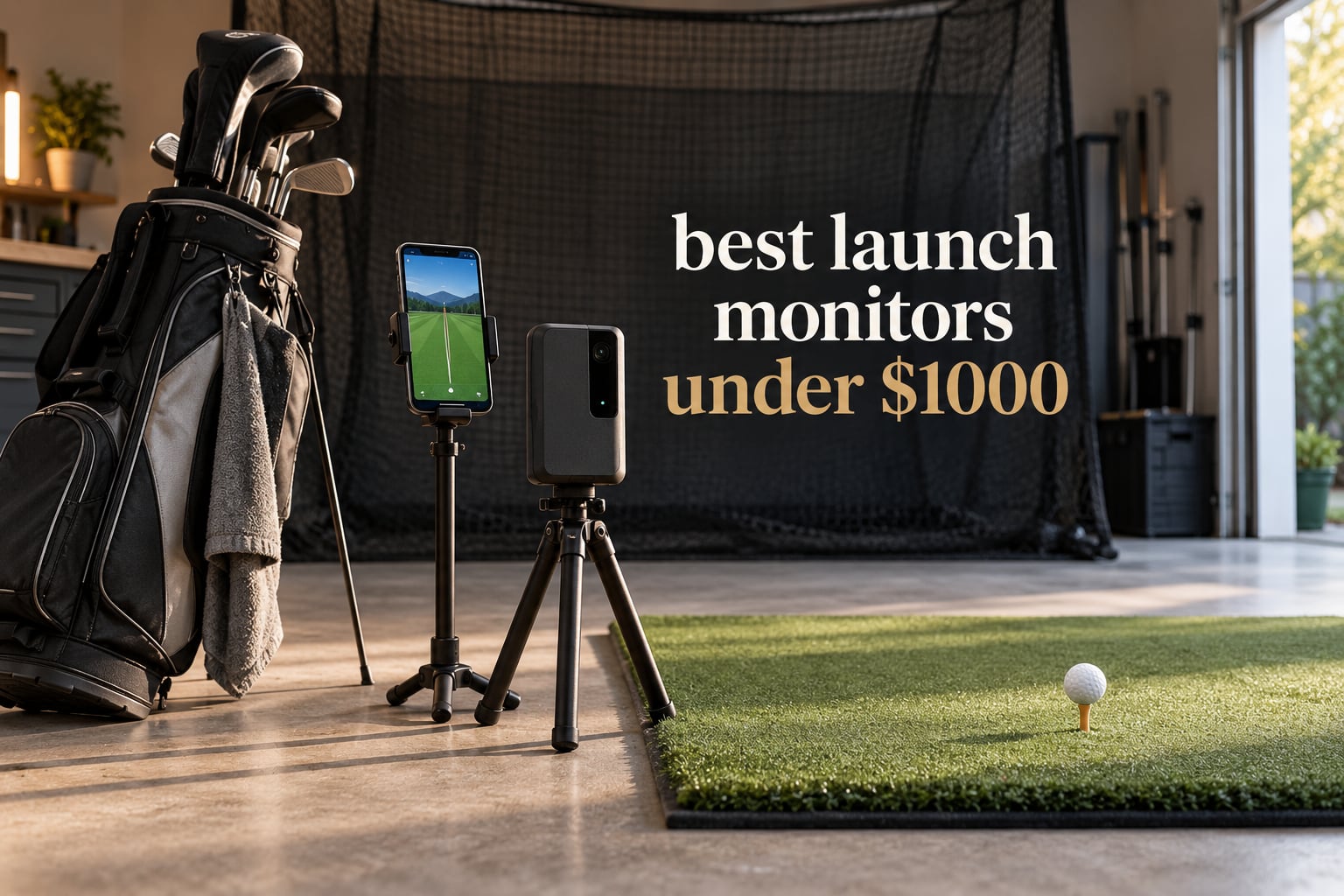 best launch monitors under $1000