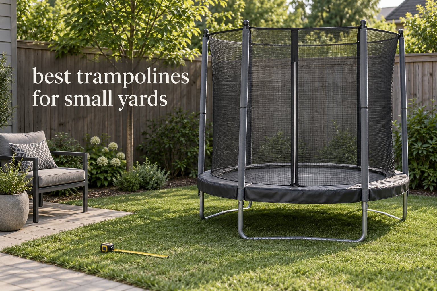best trampolines for small yards