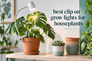 best clip on grow lights for houseplants