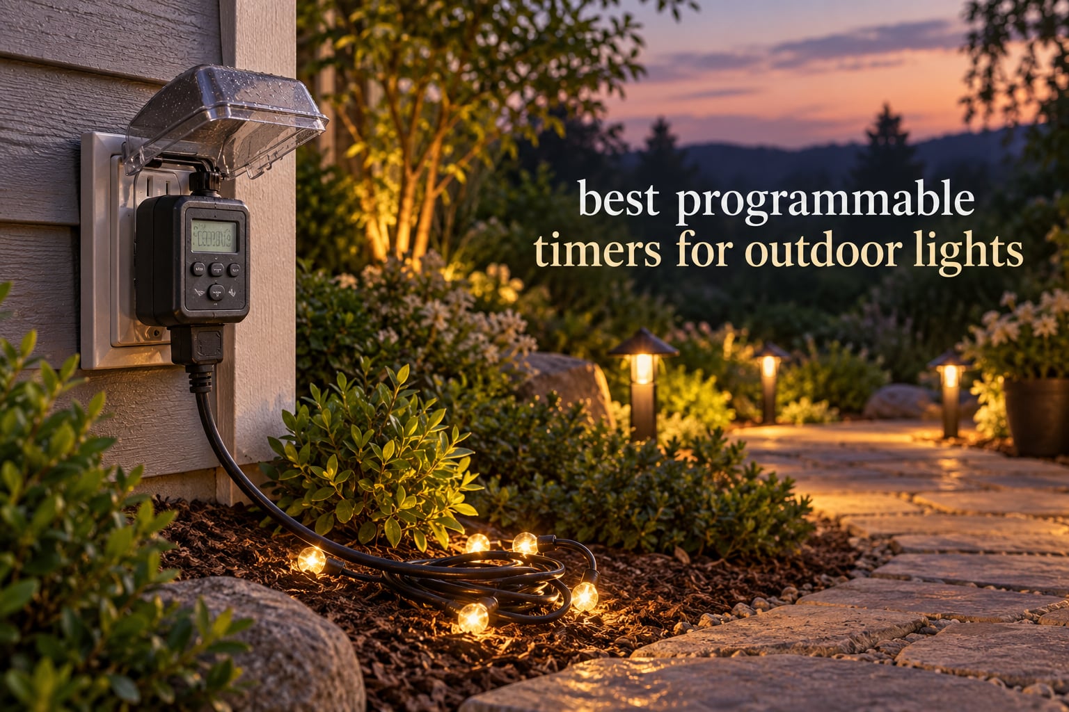 best programmable timers for outdoor lights