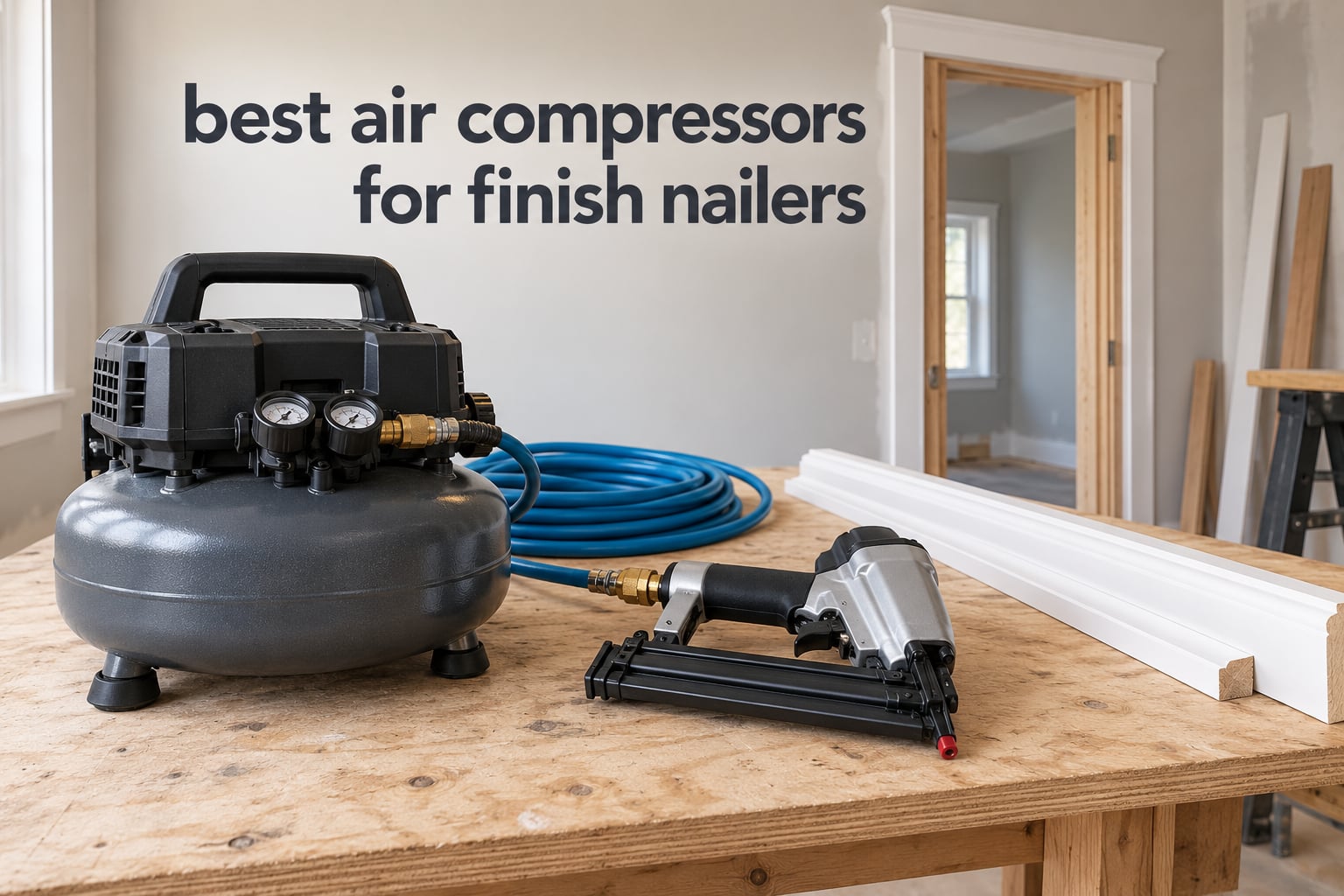 best air compressors for finish nailers