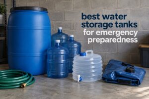 best water storage tanks for emergency preparedness