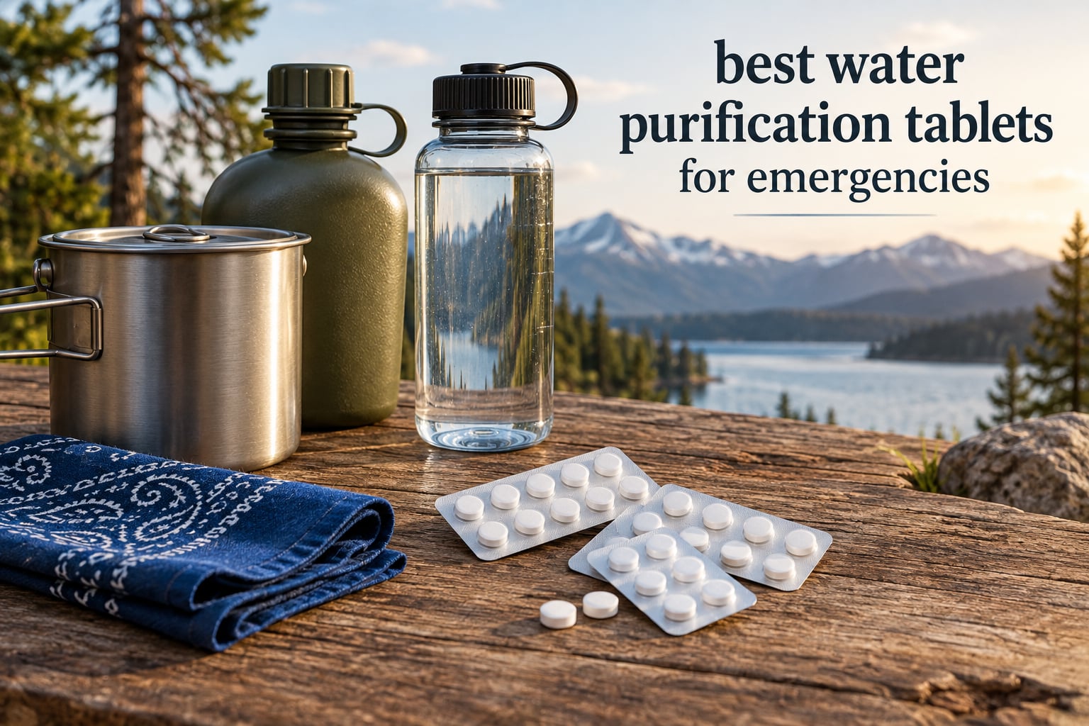 best water purification tablets for emergencies