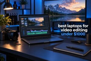 best laptops for video editing under $1000
