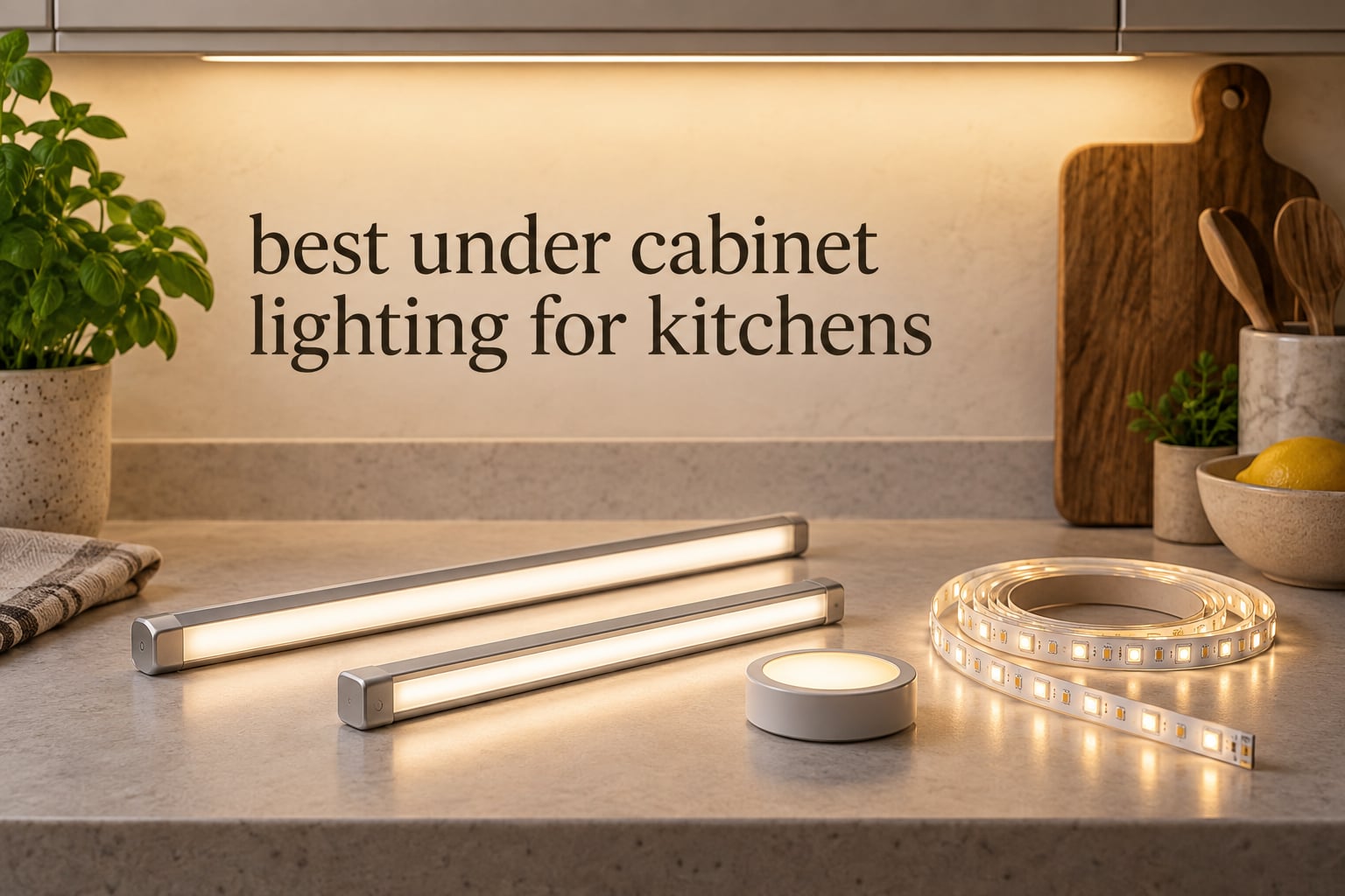 best under cabinet lighting for kitchens