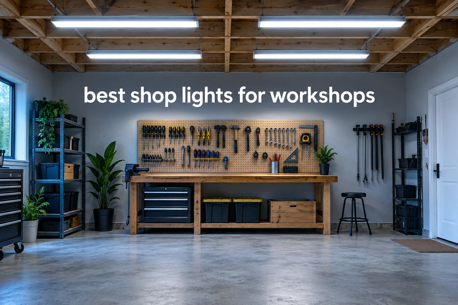 best shop lights for workshops
