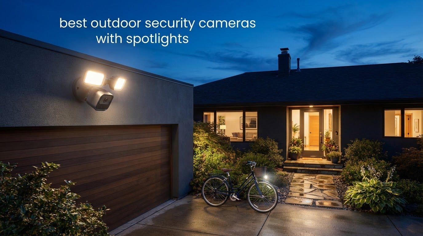 best outdoor security cameras with spotlights