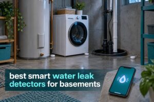 best smart water leak detectors for basements