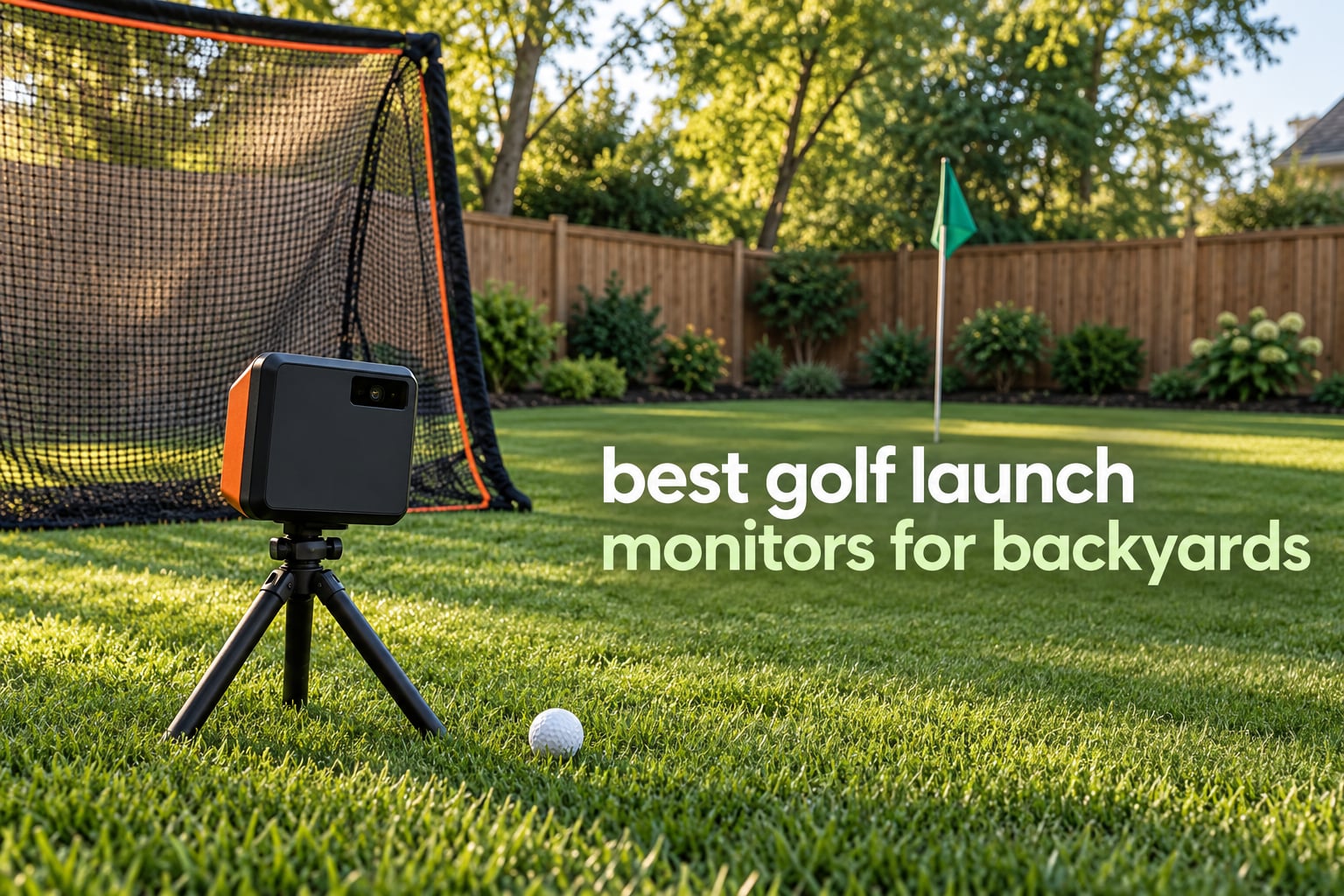 best golf launch monitors for backyards