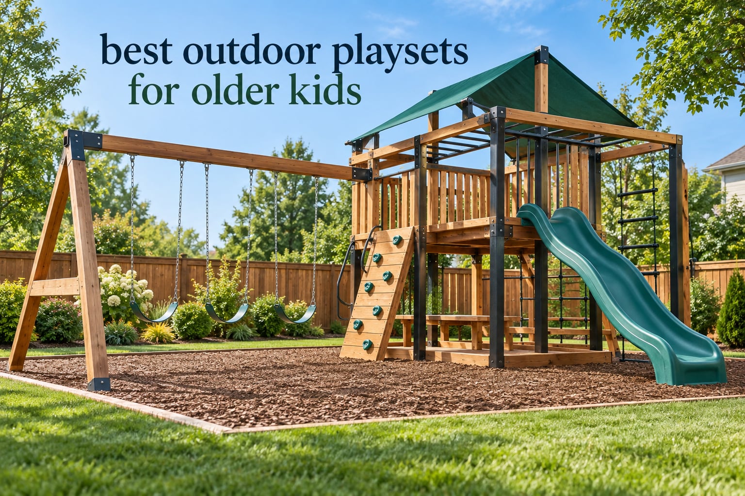 best outdoor playsets for older kids