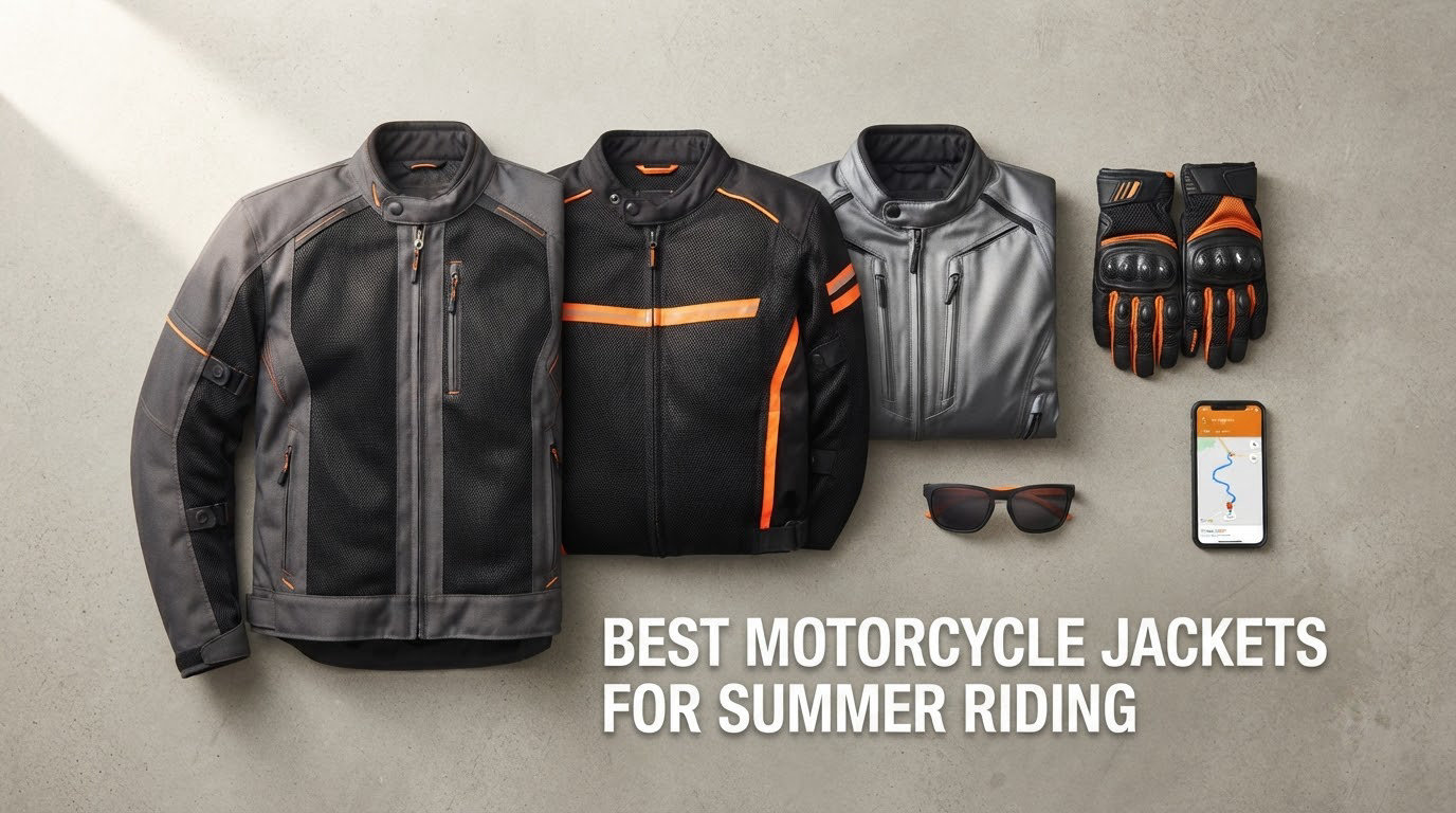best motorcycle jackets for summer riding
