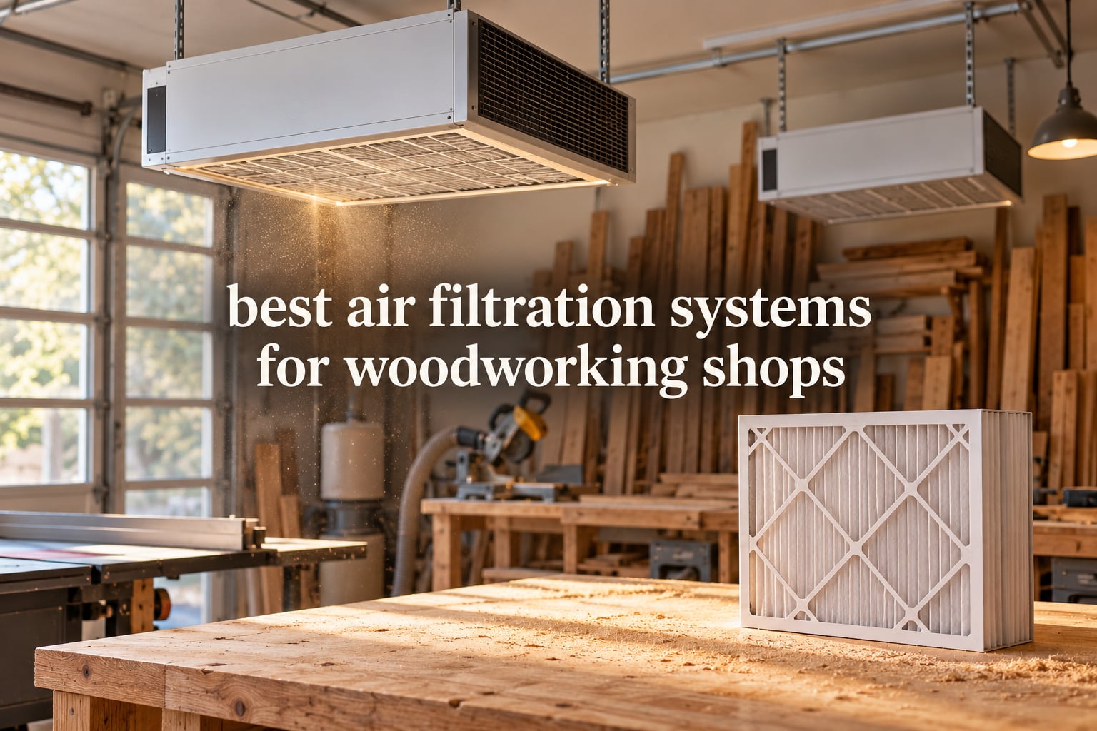 best air filtration systems for woodworking shops