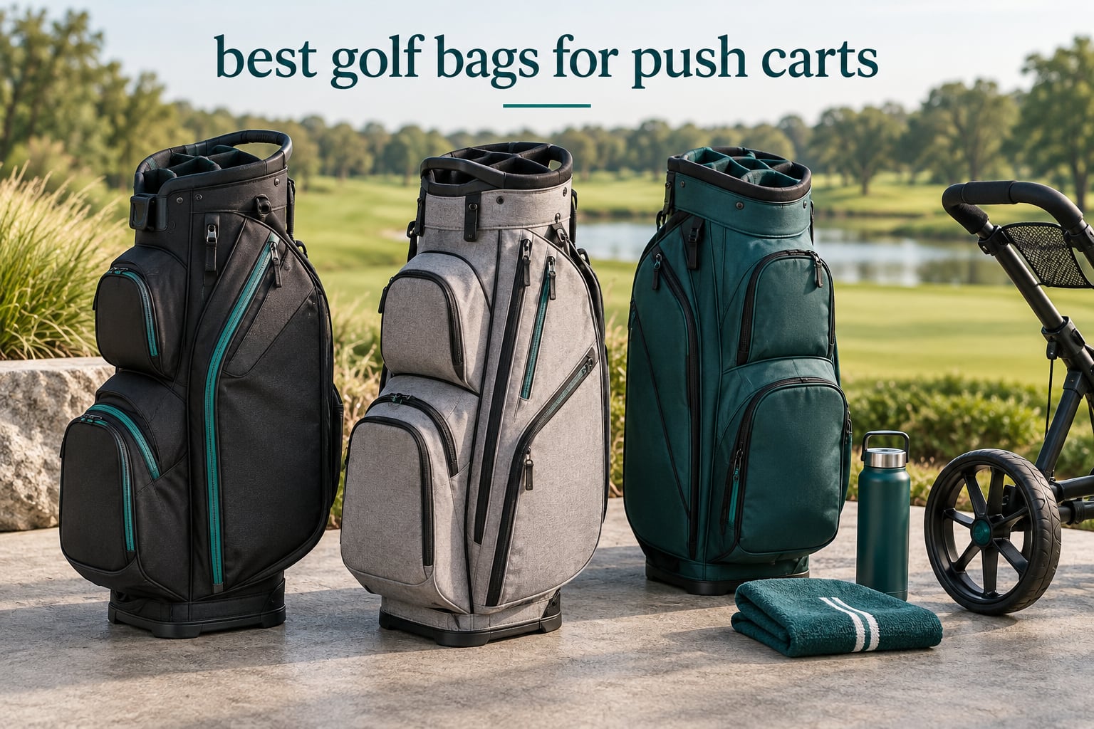 best golf bags for push carts