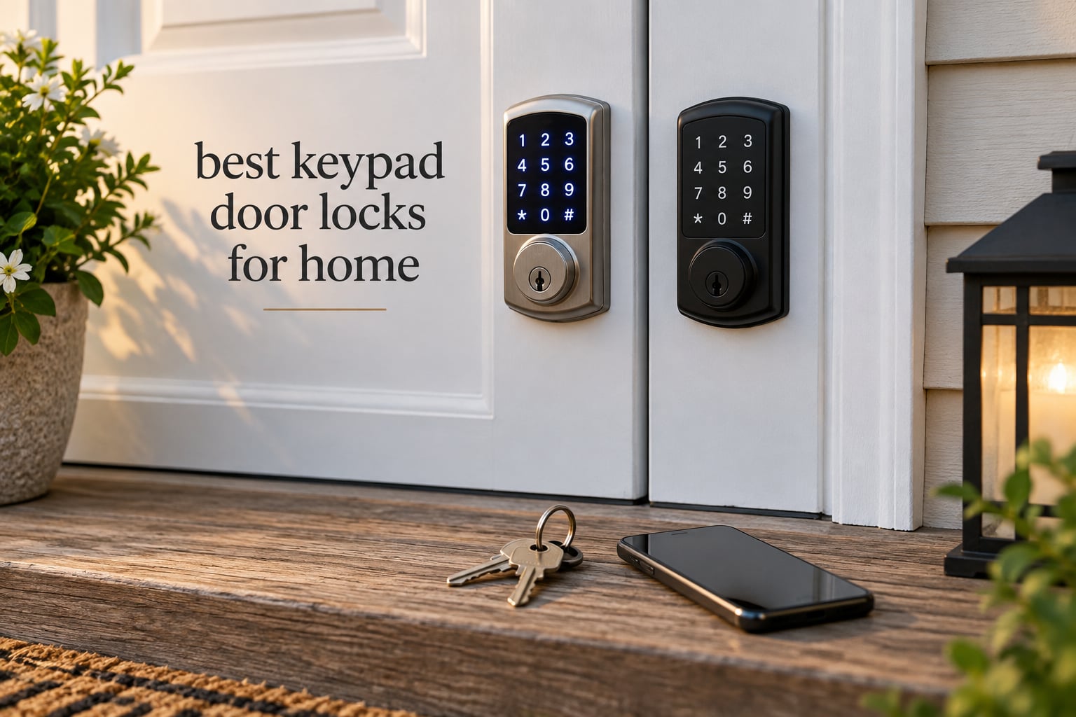 best keypad door locks for home