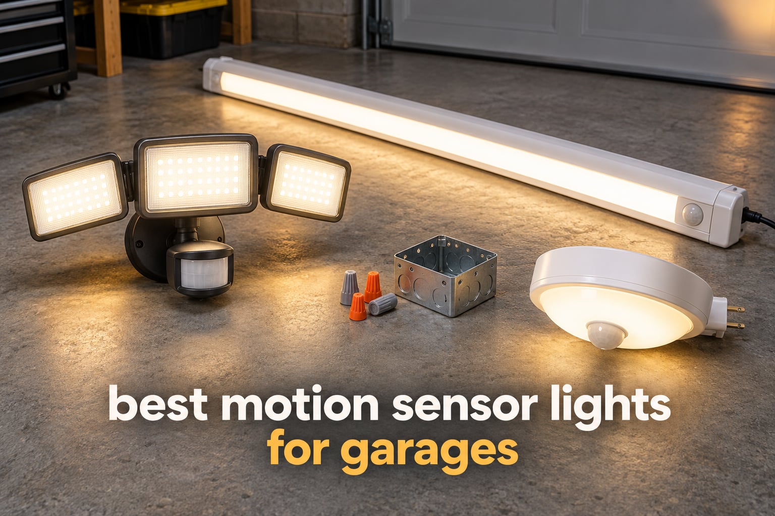 best motion sensor lights for garages