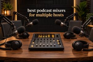 best podcast mixers for multiple hosts