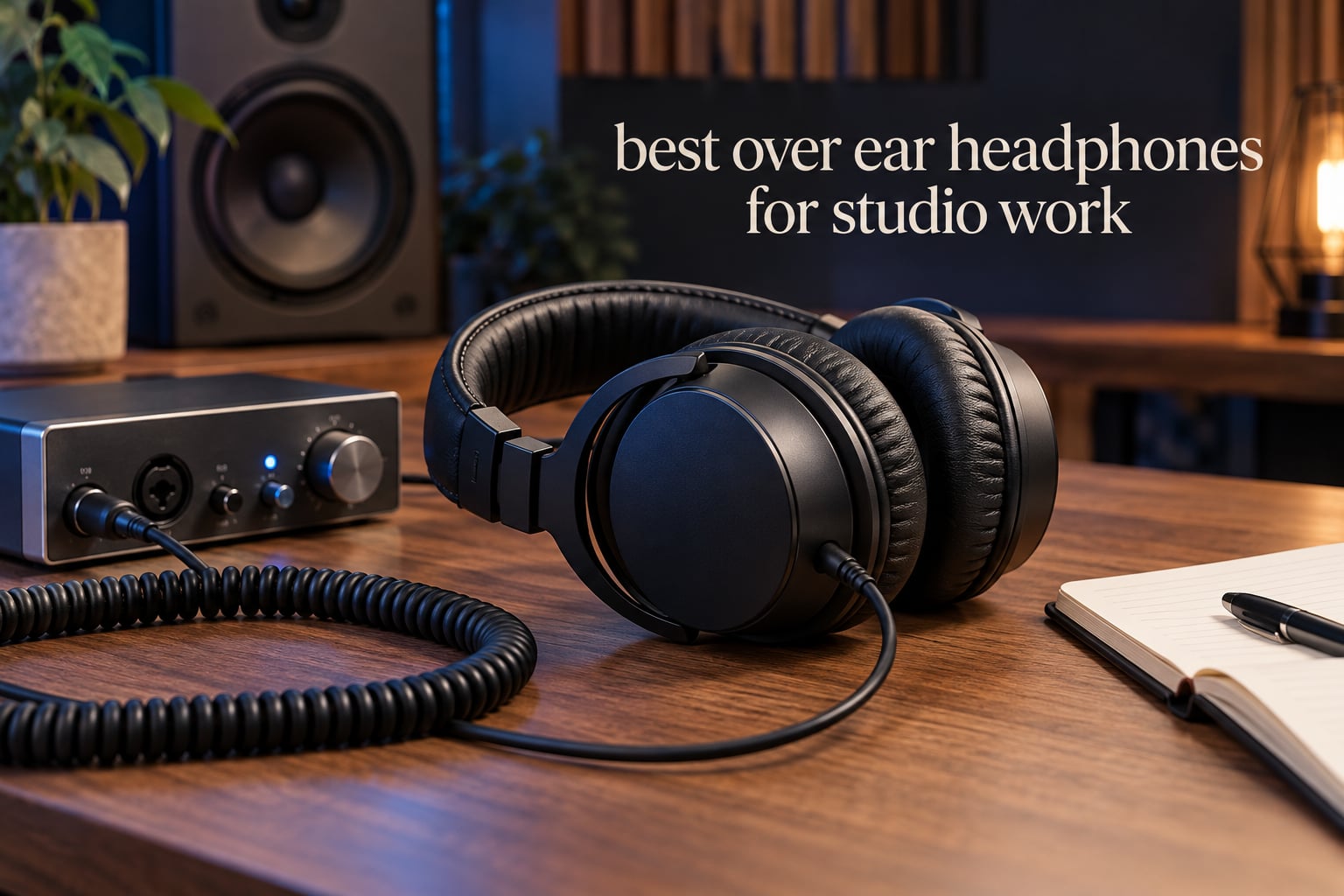 best over ear headphones for studio work