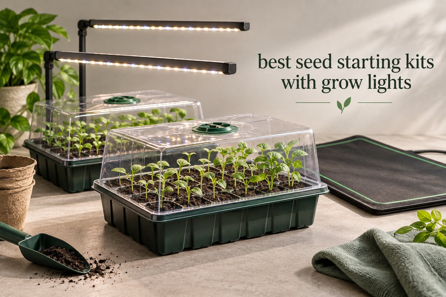 best seed starting kits with grow lights