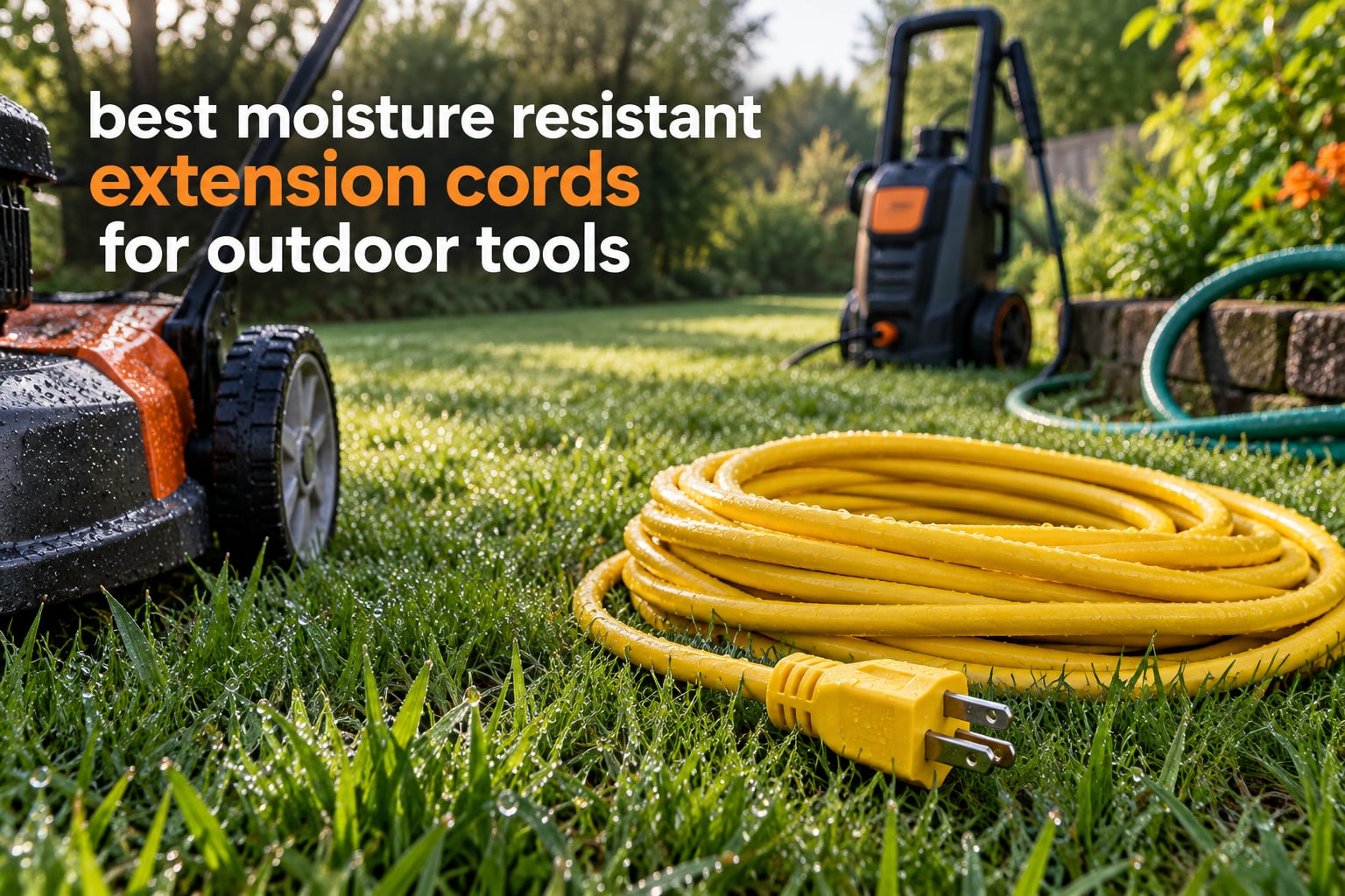 best moisture resistant extension cords for outdoor tools
