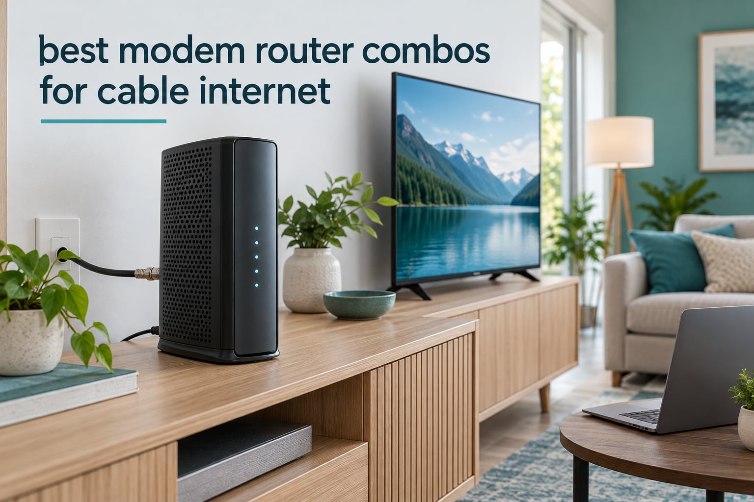 best modem router combos for cable internet