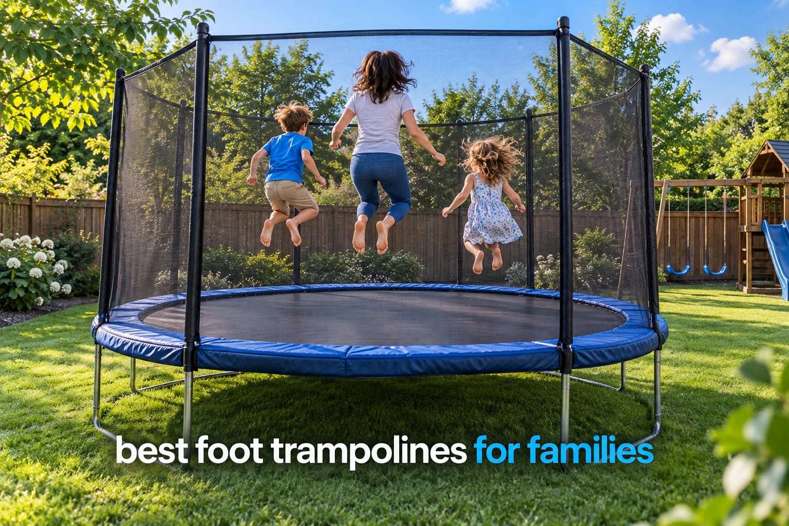 best 14 foot trampolines for families