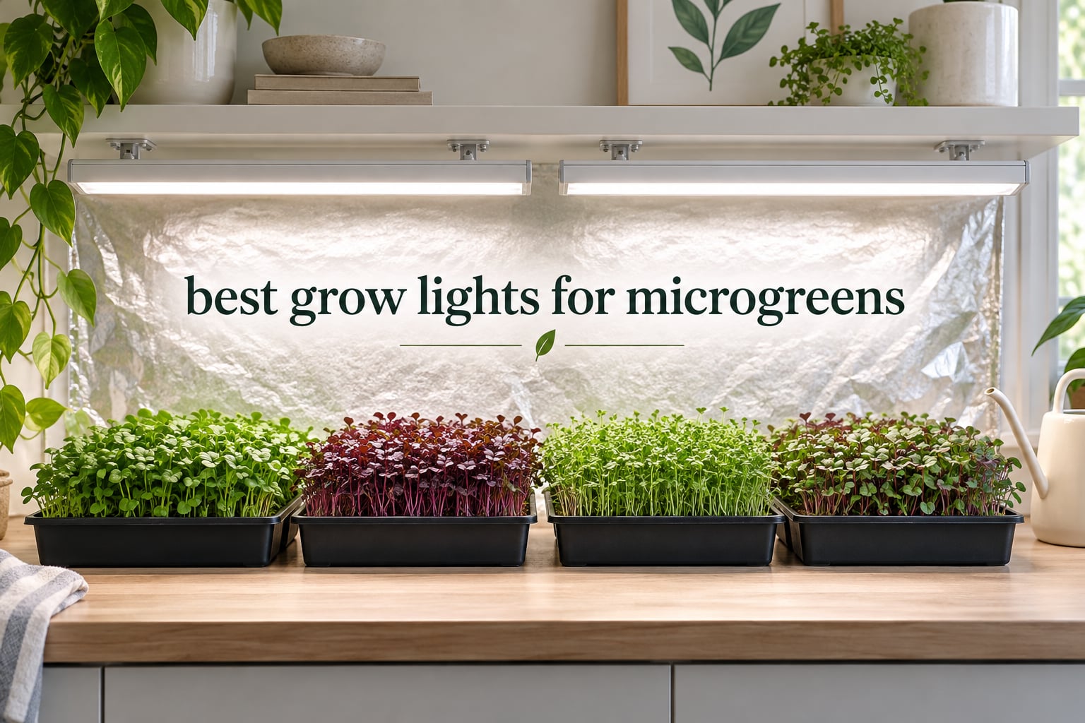 best grow lights for microgreens