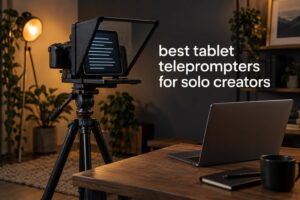 best tablet teleprompters for solo creators
